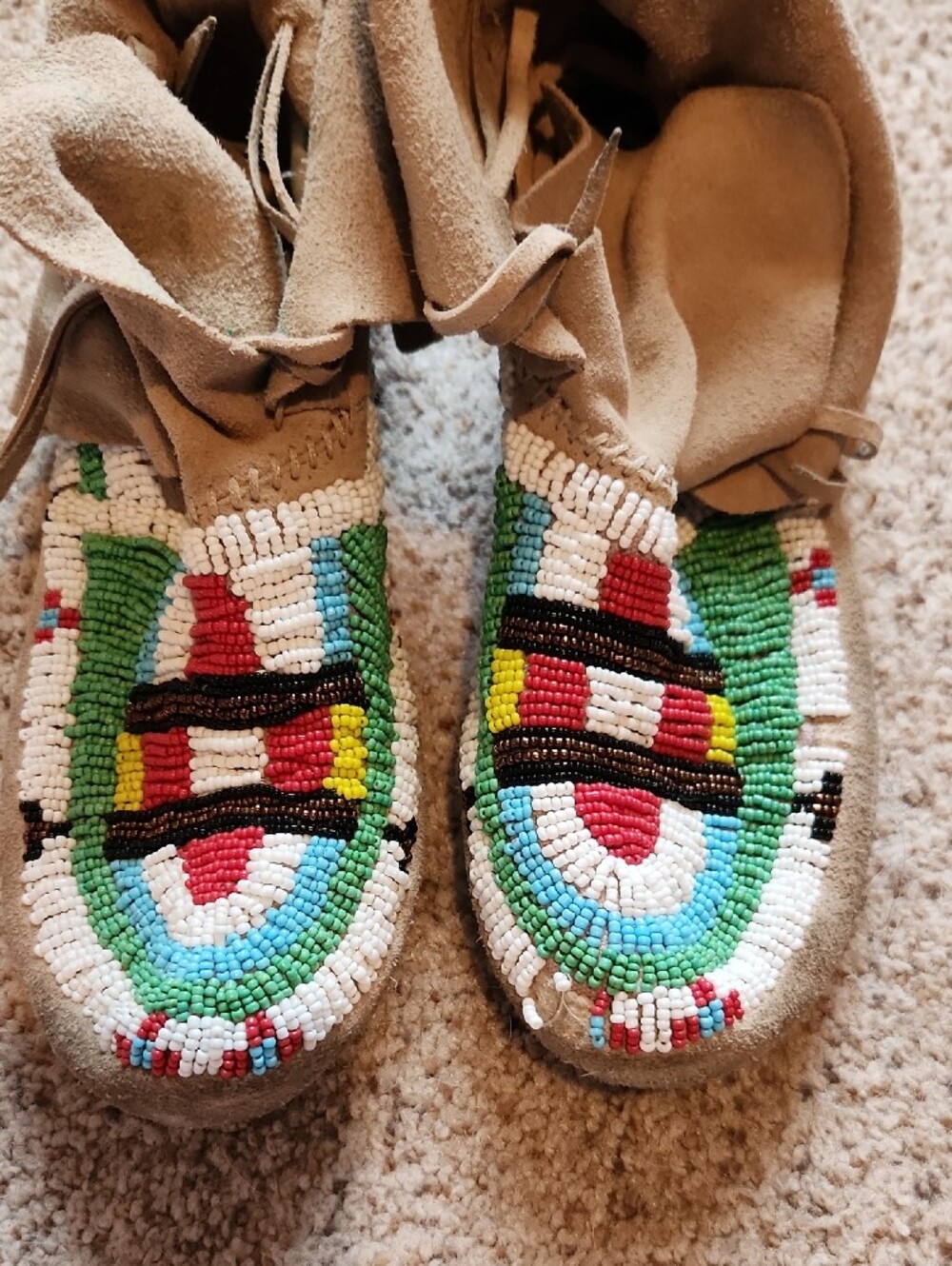 House Of Harlow 1960 Women’s Suede Fringe Mocassins Sz 37.5